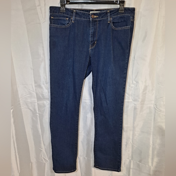 Levi's 712 Slim Stretch Jeans Men's 32x32 actual size 36x31 Blue Denim 5-Pkt. - Picture 3 of 12
